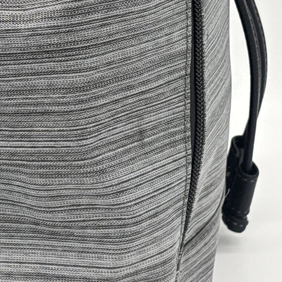 Roots 73 Ladies Gray Mini Backpack Bag Style R4820N Black Shoulder Straps - Picture 11 of 16